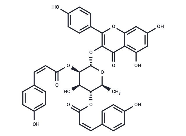 2'',4''-Di-O-(Z-p-coumaroyl)afzelin