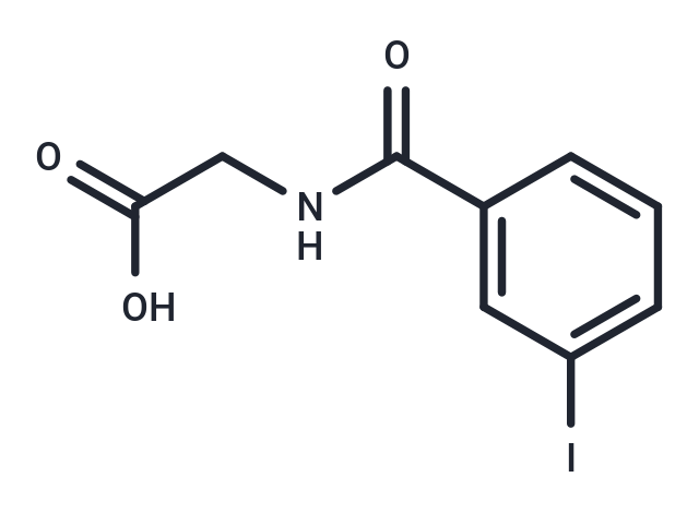 Glycine, N-(3-iodobenzoyl)-