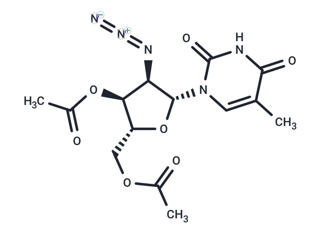 3',5'-Di-O-acetyl-2'-azido-2'-deoxy-5-methyluridine