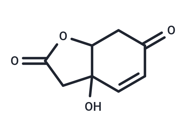 1-Oxo-4-hydroxy-2-en-4-ethylcyclohexa-5,8-olide