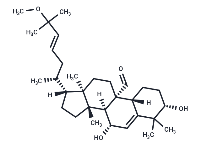 3β,7β-Dihydroxy-25-methoxycucurbita-5,23-dien-19-al