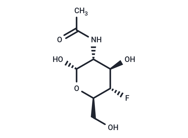 2-Acetamido-2,4-dideoxy-4-fluoro-α-D-glucopyranose