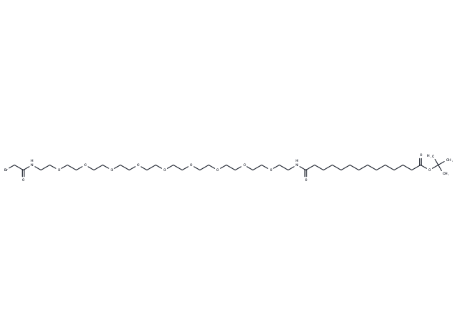 Bromoacetamido-PEG9-ethylcarbamoyl-C12-Boc