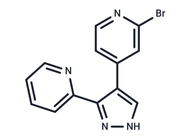 2-Bromo-4-(3-(pyridin-2-yl)-1H-pyrazol-4-yl)pyridine