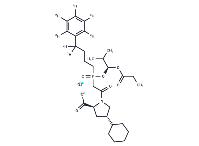 Fosinopril-d7 sodium salt