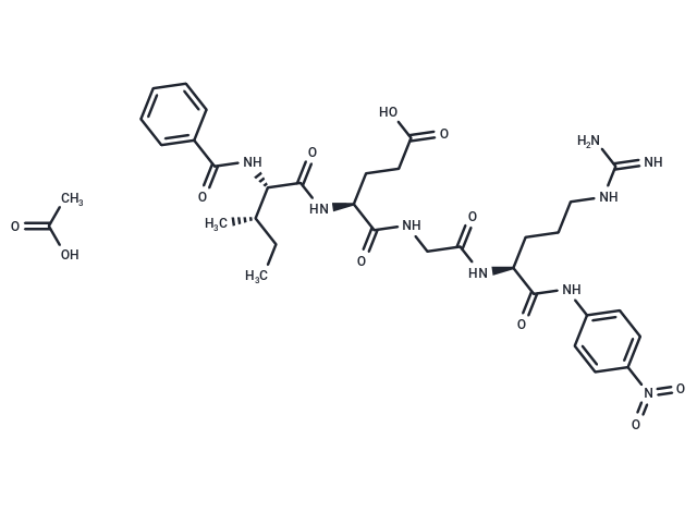 Bz-IEGR-pNA (acetate)