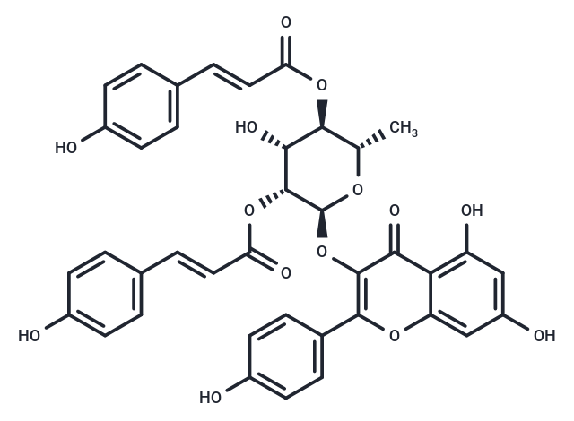 2'',4''-Di-O-(E-p-coumaroyl)afzelin