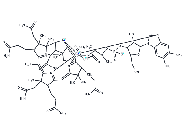 Hydroxocobalamin acetate