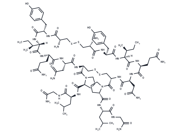 Oxytocin parallel dimer