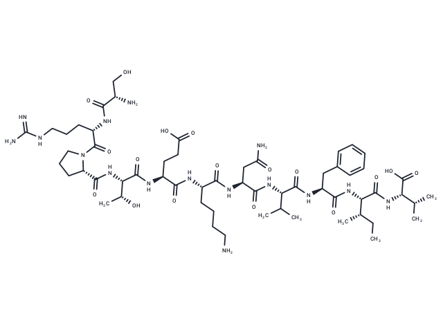 Connexin mimetic peptide 40GAP27