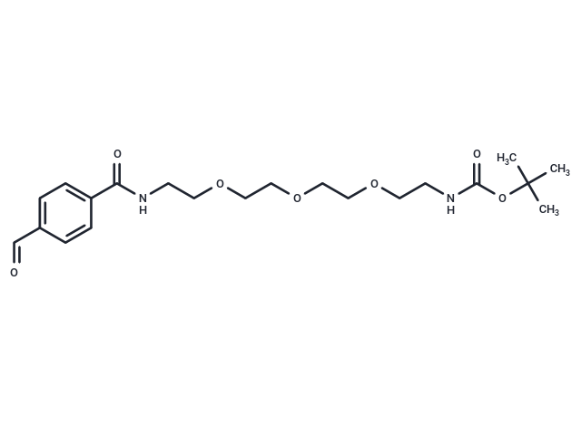 Ald-Ph-amido-C2-PEG3-NH-Boc