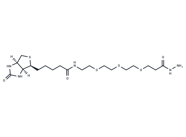 Biotin-PEG3-propionic hydrazide