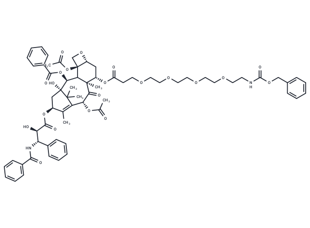 7-O-(Cbz-N-amido-PEG4)-paclitaxel