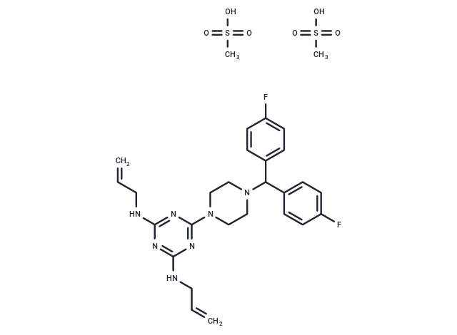 Almitrine mesylate