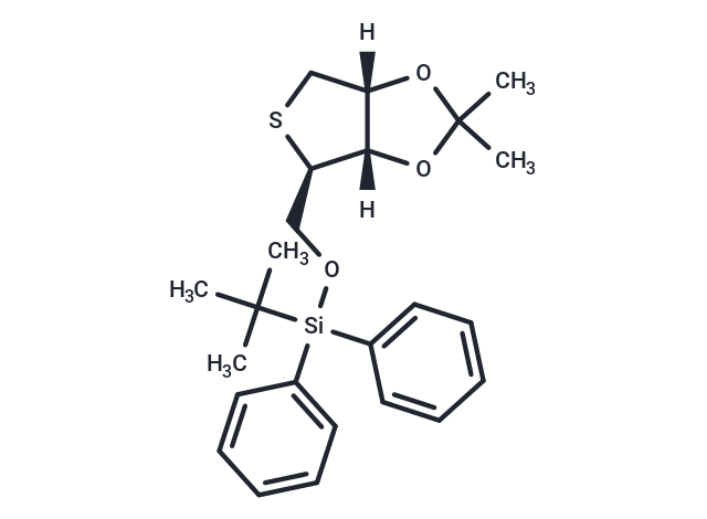 1,4-Anhydro-2,3-O-isopropylidene-5-O-t-butyldiphenylsilyl-4-thio-D-ribitol