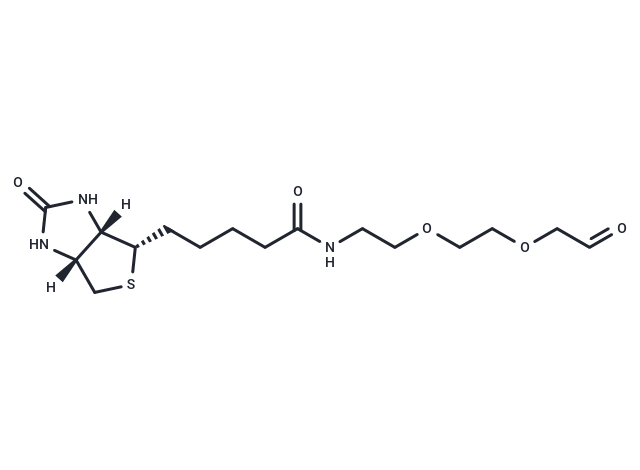 Biotin-PEG2-C1-aldehyde