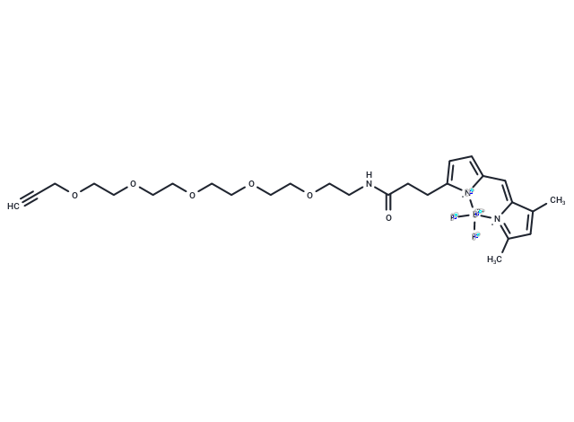 BDP FL-PEG5-propargyl