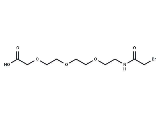 Bromoacetamide-PEG3-C1-acid