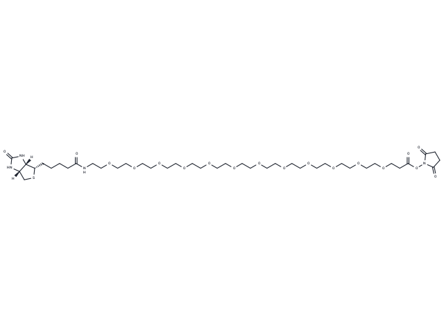 Biotin-PEG12-NHS ester