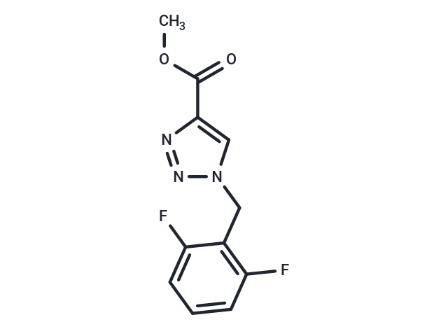 Methyl 1-(2,6-difluorobenzyl)-1H-1,2,3-triazole-4-carboxylate