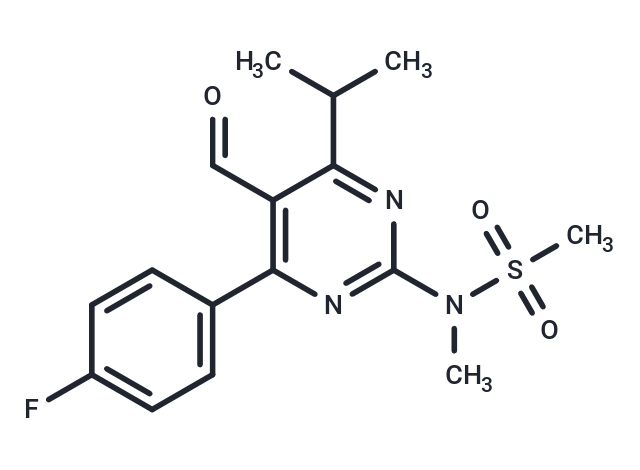 N-(4-(4-Fluorophenyl)-5-formyl-6-isopropylpyrimidin-2-yl)-N-methylmethanesulfonamide