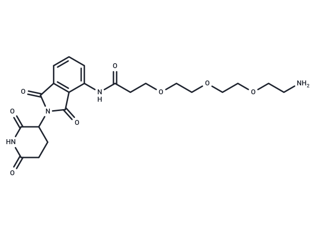 Pomalidomide-amido-PEG3-C2-NH2