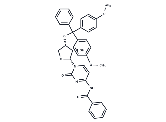 1-[3'-O-[(4,4'-dimethoxytriphenyl)methyl]-a-L-threofuranosyl]-N4-benzoylcytosine