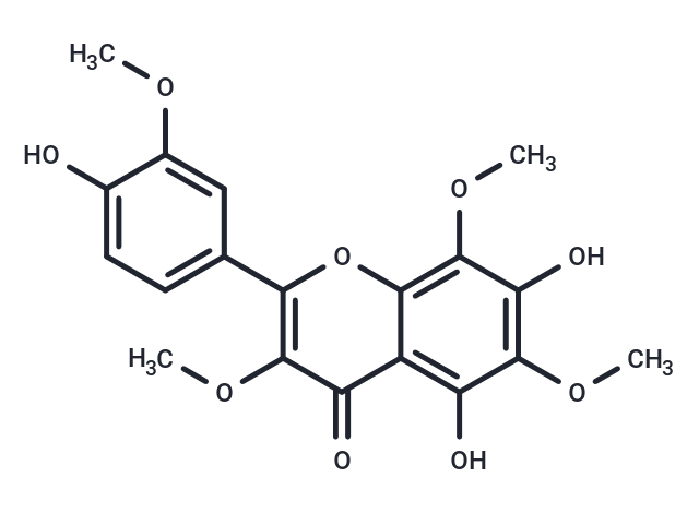 4',5,7-Trihydroxy 3,3',6,8-tetramethoxyflavone