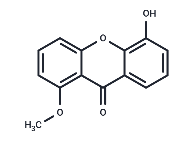 5-Hydroxy-1-methoxyxanthone