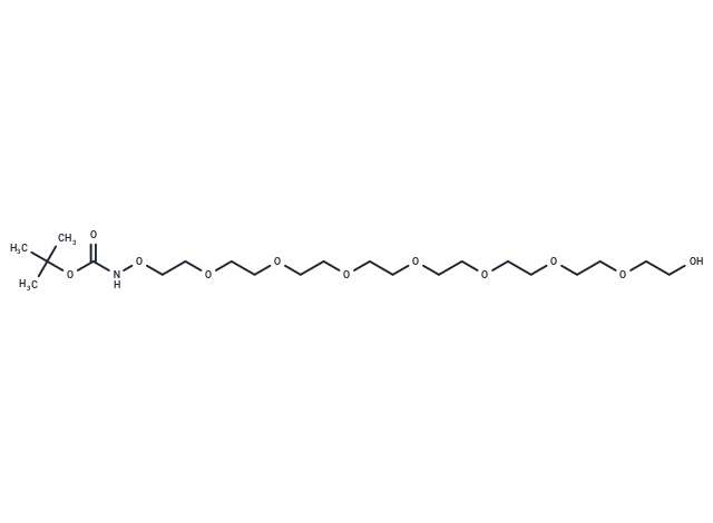 t-Boc-Aminooxy-PEG8-alcohol