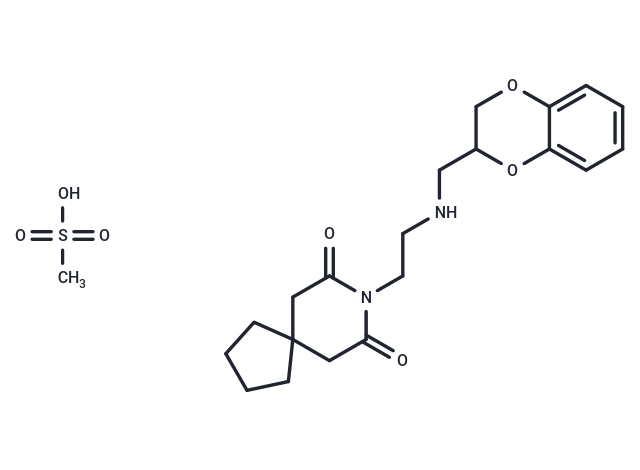 Binospirone mesylate