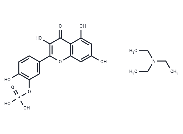 Quercetin-3'-o-phosphate TEA