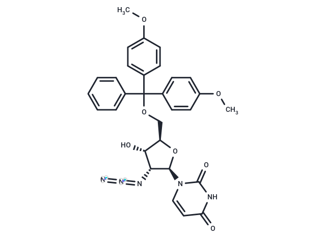 2’-Azido-2’-deoxy-5’-O-(4,4’-dimethoxytrityl)uridine