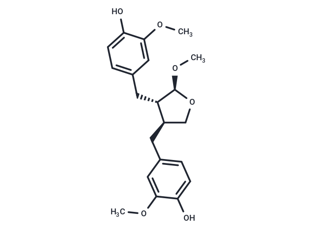 4,4'-Dihydroxy-3,3',9-trimethoxy-9,9'-epoxylignan