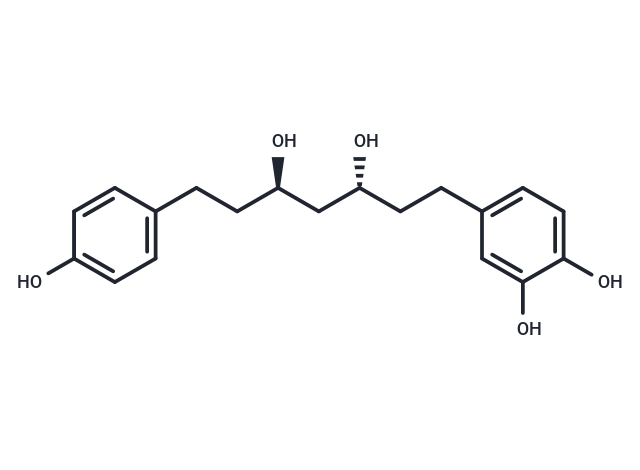 3,5-Dihydroxy-1-(3,4-dihydroxyphenyl)-7-(4-hydroxyphenyl)heptane