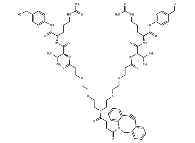 DBCO-(PEG2-Val-Cit-PAB)2