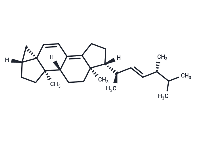 3,5-Cycloergosta-6,8(14),22-triene