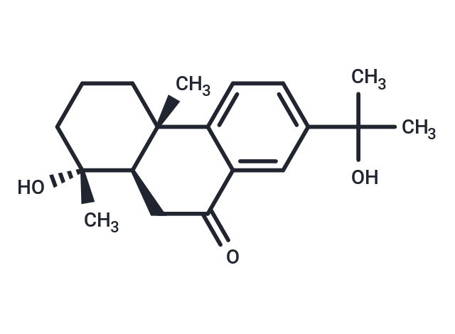 18-Nor-4,15-dihydroxyabieta-8,11,13-trien-7-one