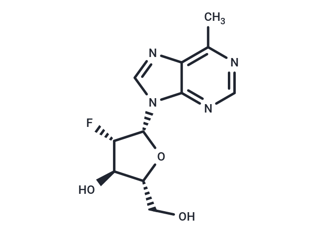 6-Methylpurine-2’-deoxy-2’-fluoro-beta-D-arabinoriboside