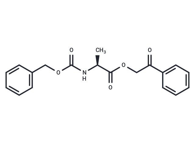 2-Oxo-2-phenylethyl ((benzyloxy)carbonyl)-L-alaninate