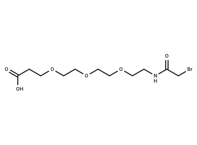 Bromoacetamido-PEG3-C2-acid