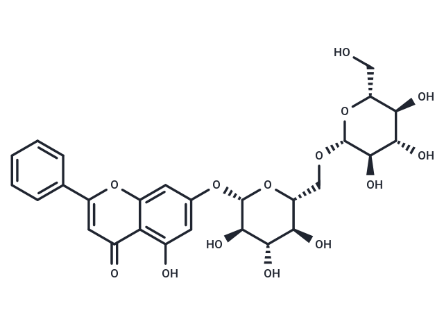 Chrysin 7-O-beta-gentiobioside