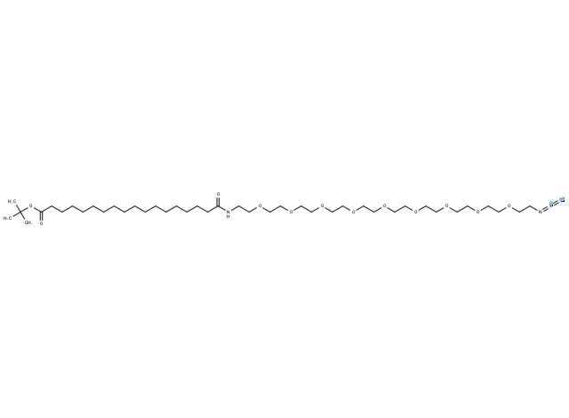 Azide-PEG9-amido-C16-Boc