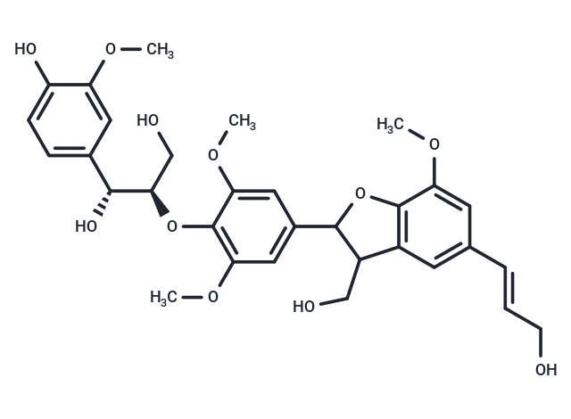 threo-Guaiacylglycerol-β-O-4'-dehydrodisinapyl ether