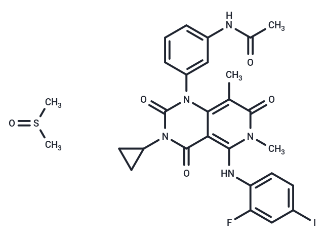 Trametinib (DMSO solvate)