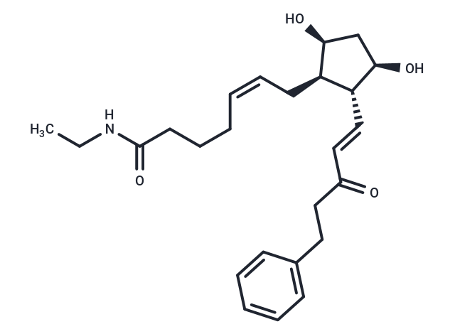 15-keto-17-phenyl trinor Prostaglandin F2α ethyl amide