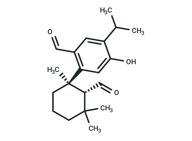 2-((1R,2R)-2-Formyl-1,3,3-trimethylcyclohexyl)-4-hydroxy-5-isopropylbenzaldehyde