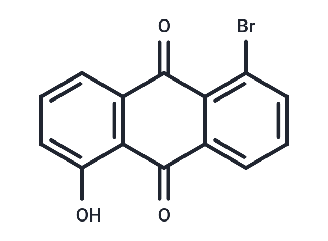 1-bromo-5-hydroxyanthra-9,10-quinone