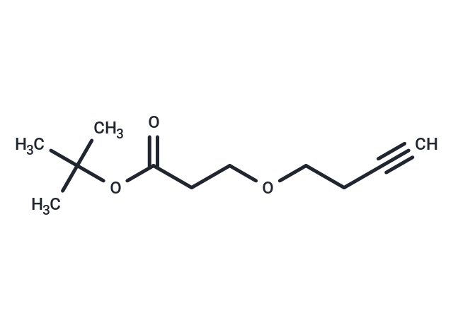 Alkyne-ethyl-PEG1-Boc