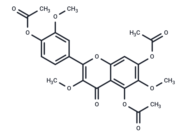 Jaceidin triacetate